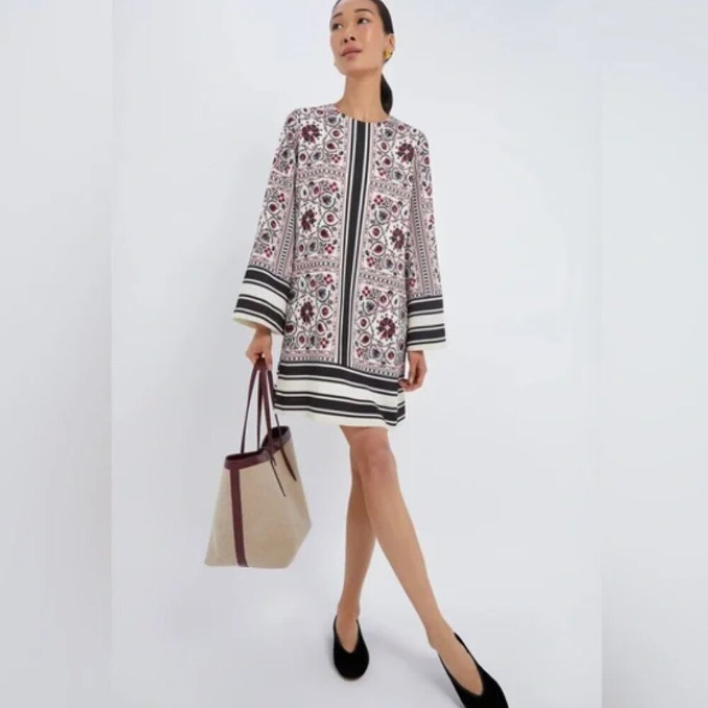 Tuckernuck Patchwork Floral Mini Jamie Dress NWT